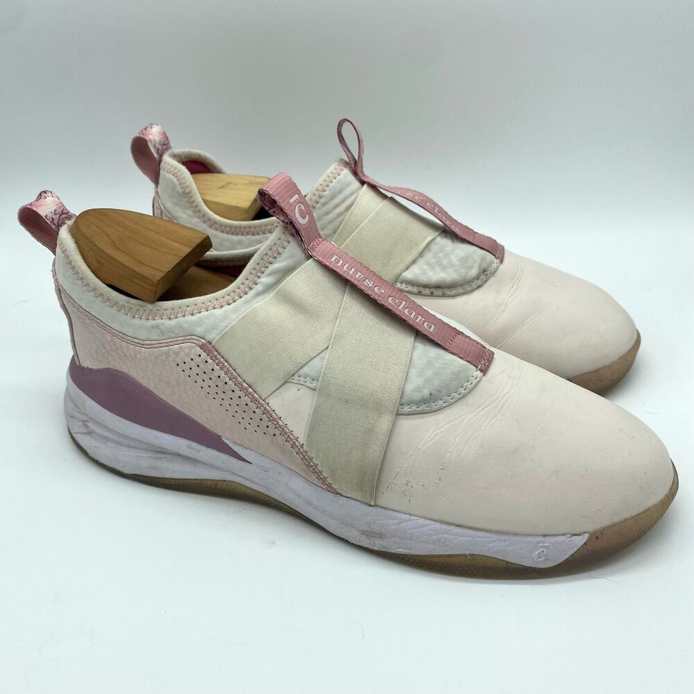 Clove Pink Nurse Clara Comfort Slip-On Sneaker Shoes Women's size 8.5